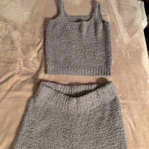 2 piece Skims teddy set soooo cozy!